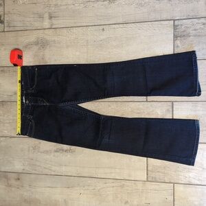 Levi's boot cut jeans low rise